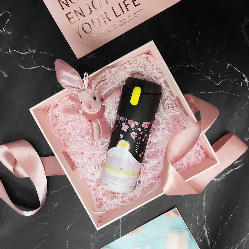 【限量礼盒】富士山保温泡茶杯-350ml 滤茶叶/水杯 - 茶具/茶杯 - 不锈钢 多色