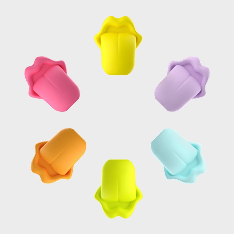 Tongue 舌头杯边小物 - 咖啡杯/马克杯 - 硅胶 多色