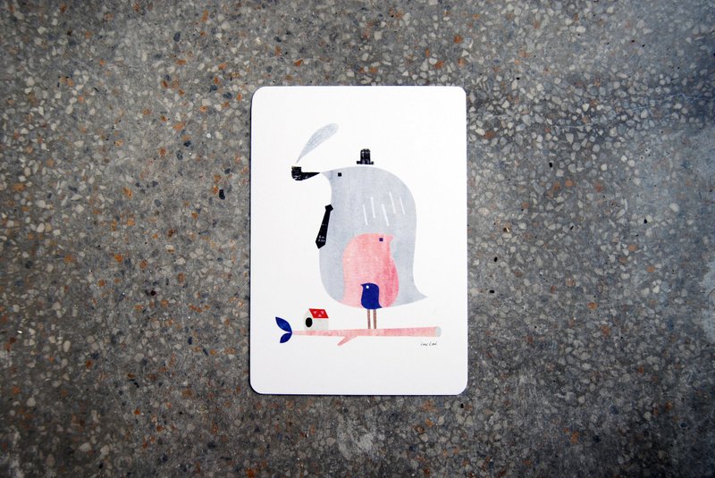 勇敢都来自于你 / 明信片 - 卡片/明信片 - 纸 多色