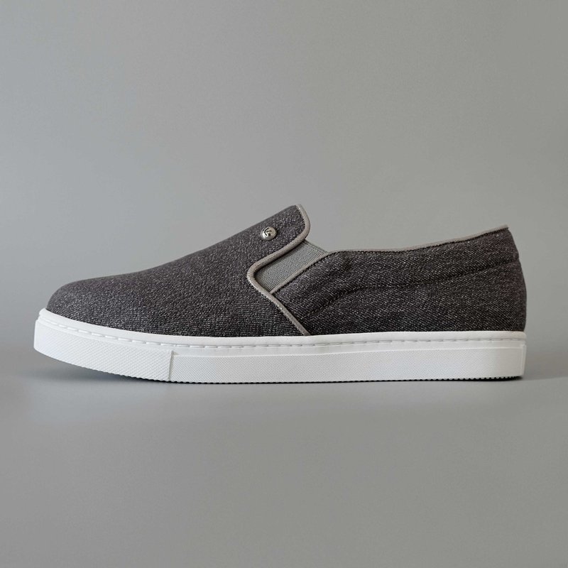 Denim SNKR. 丹宁(灰色地带) | WL - 女款休闲鞋 - 棉．麻 灰色