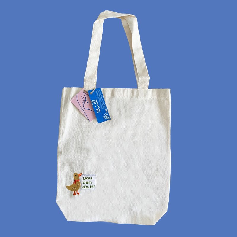 Nice random story- you can DUCK it - 手提包/手提袋 - 绣线 多色