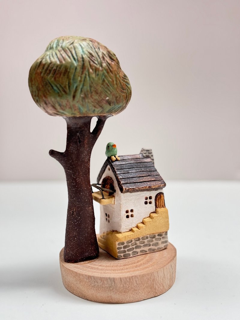 森林里的小陶屋 - 摆饰 - 陶 