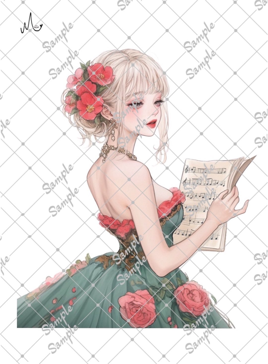 原创人物贴纸 12月新品 - 贴纸 - 纸 