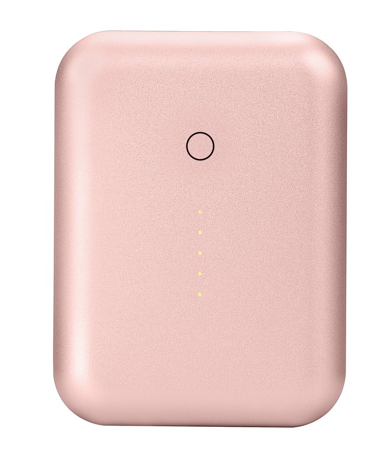 J|M Gum++™ 高效能6000 mAh铝质行动电源-玫瑰金 PP-268APK - 充电宝/传输线 - 其他金属 粉红色