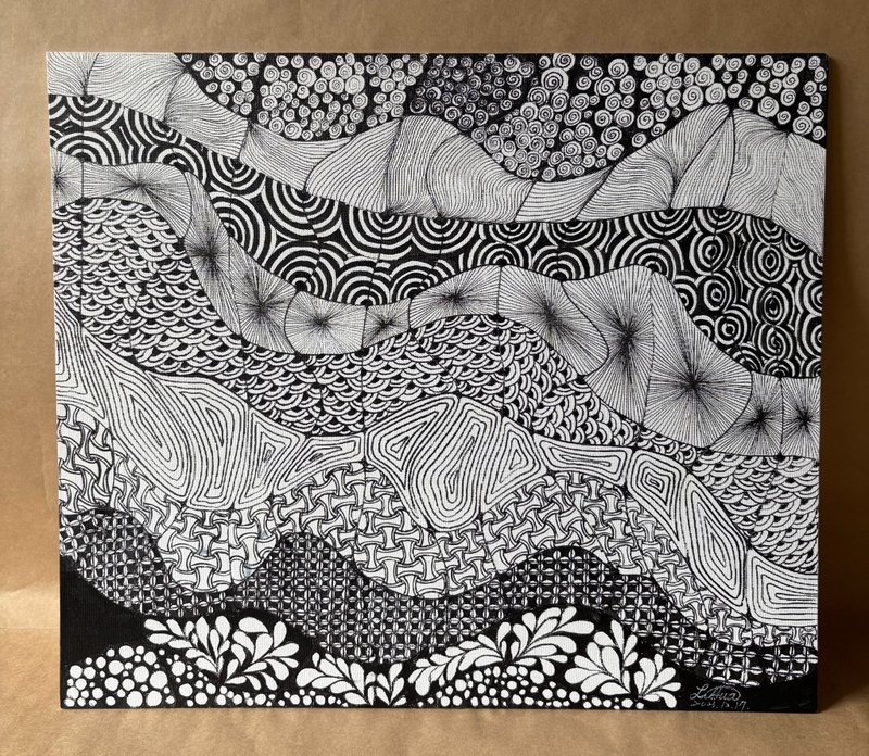 纵横交错 - 海报/装饰画/版画 - 棉．麻 