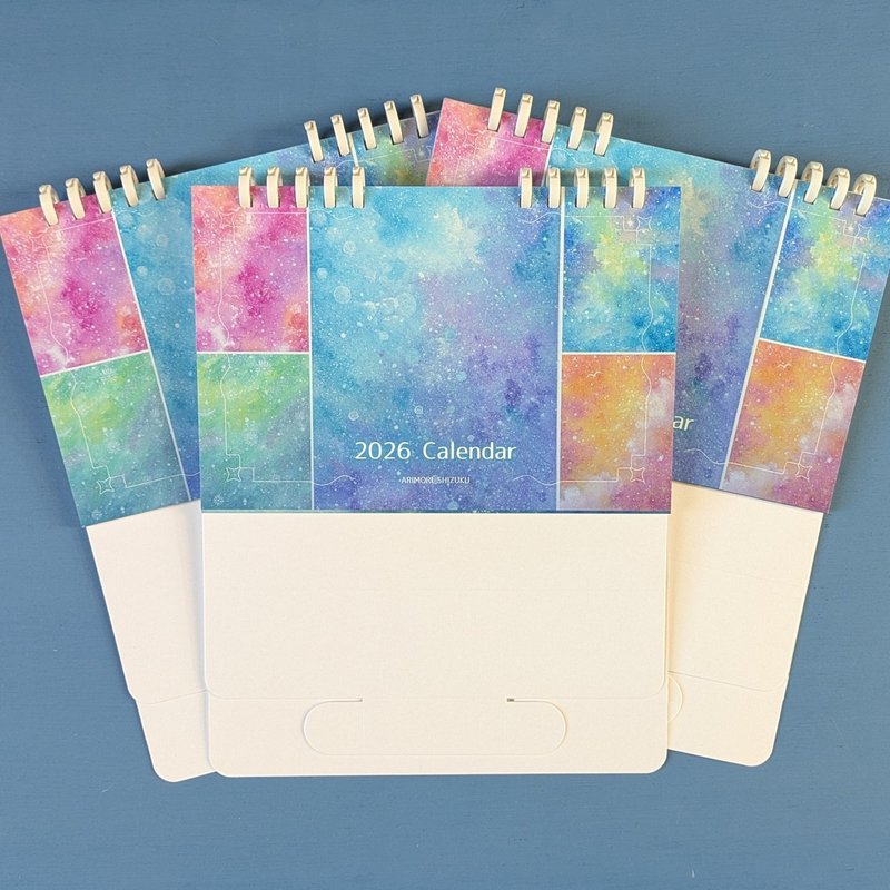 【2025.9.22~2026.2.1】2026桌历 - 年历/台历 - 纸 多色