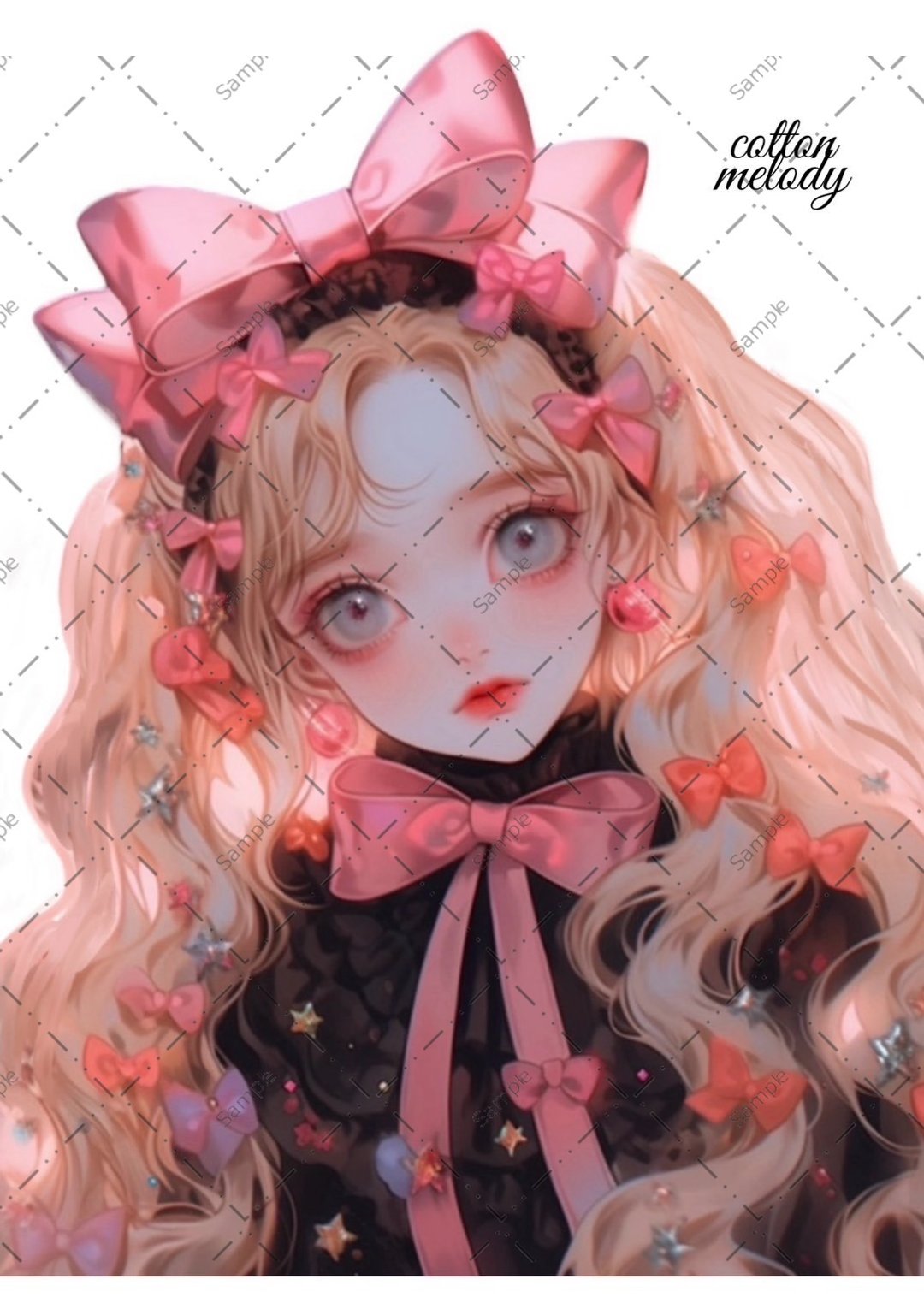 原创贴纸 No.193 人物贴纸 原创贴纸 人物贴纸 女孩贴纸 原创人物贴纸 - 贴纸 - 纸 