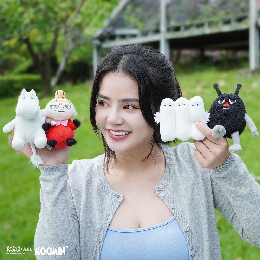 【MOOMIN】绒毛小吊饰 - 吊饰 - 棉 
