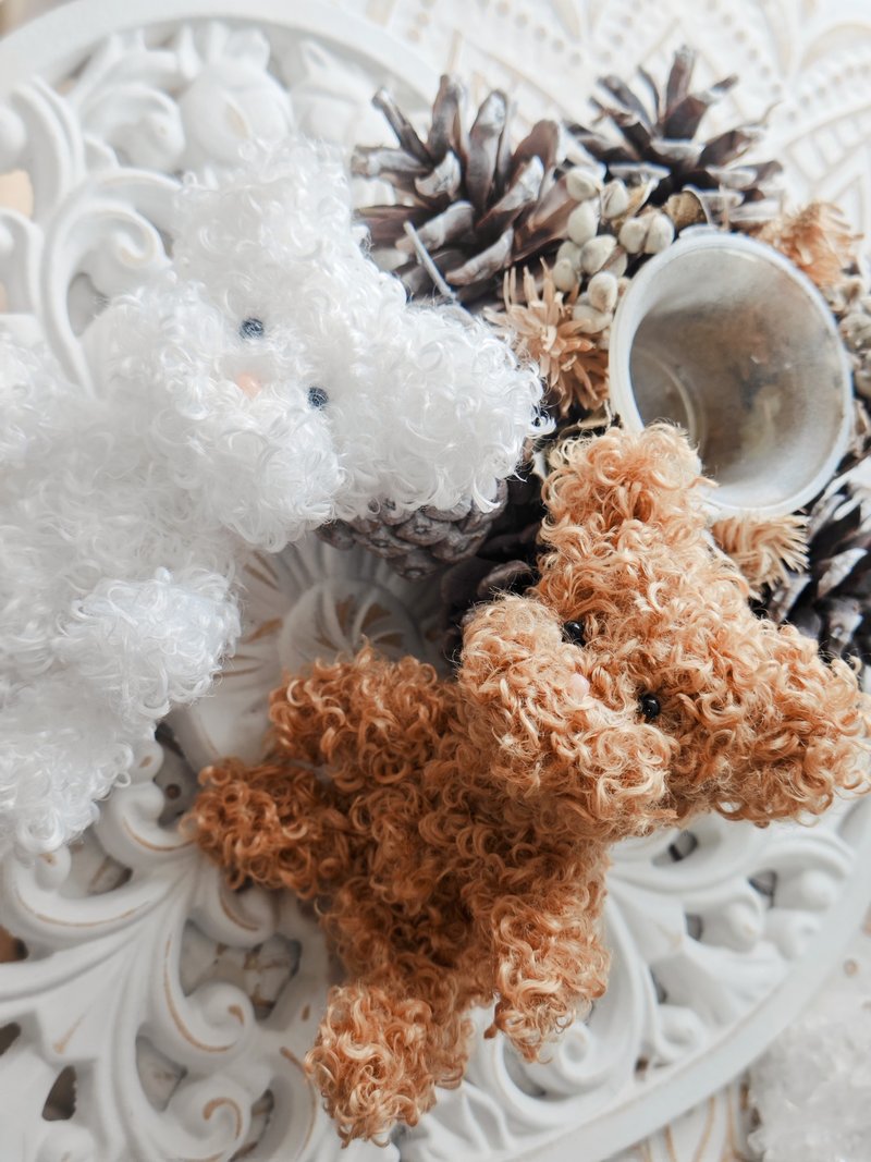 ||定制||手工制 sweet bear bigbig 锁匙扣 - 吊饰 - 其他材质 