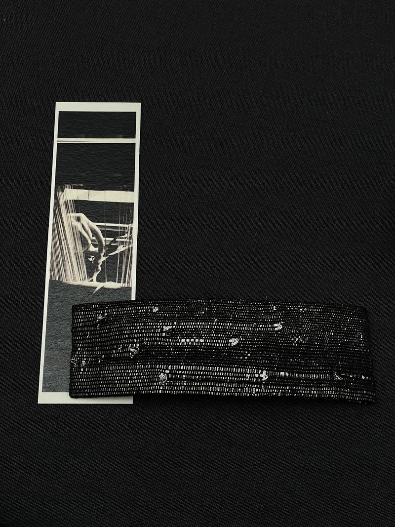 织间 手织蚕丝发夹 可订制 - 发饰 - 丝．绢 