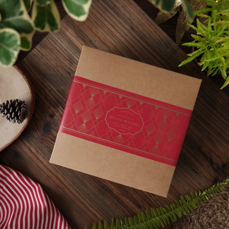 迷你磅蛋糕礼盒 - 蛋糕/甜点 - 新鲜食材 红色