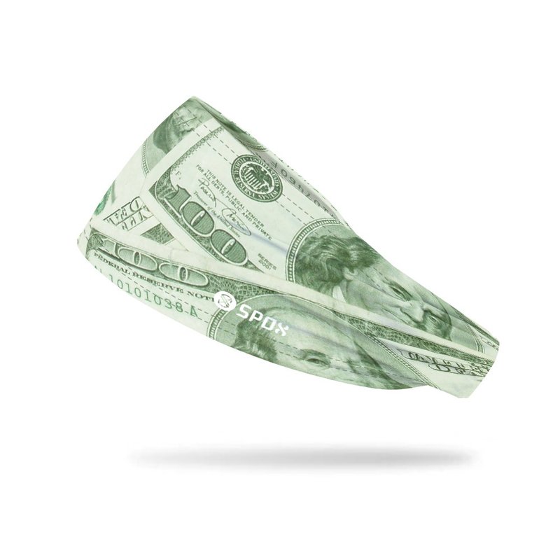 【暴富美金 100 Bill】潮流运动凉感 / 头带 - 运动配件 - 聚酯纤维 多色