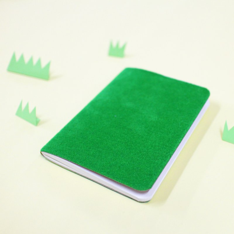 我有一片小草皮-随身本 - 笔记本/手帐 - 纸 绿色