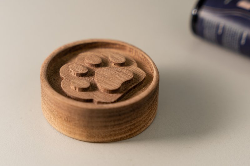 Islandoffer岛屿制作 黑胡桃猫猫肉球款扩香木 - 其他 - 木头 金色