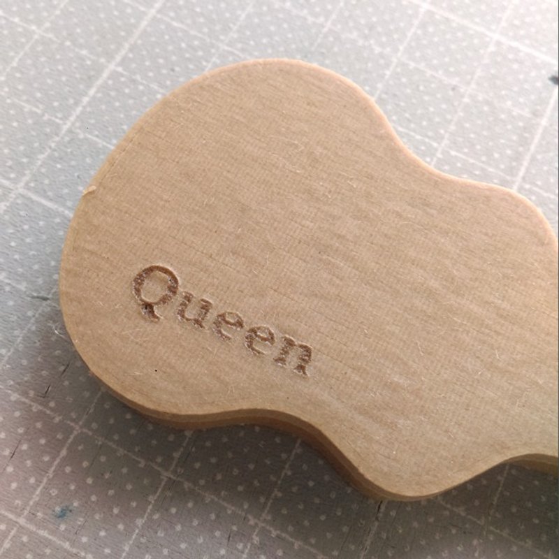  请勿单独下单 买pick收纳盒加购 背面 雷射雕刻 专属卖场 - 吉他配件 - 树脂 咖啡色