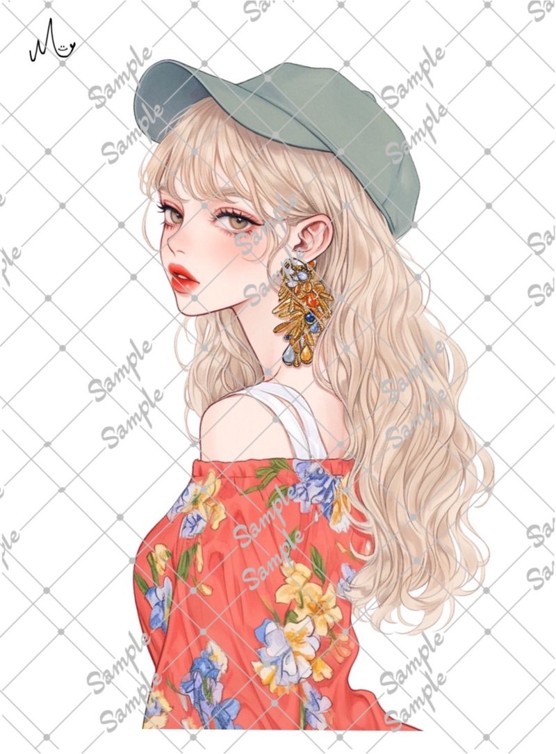 原创人物贴纸 2026.1 月新品 - 贴纸 - 纸 