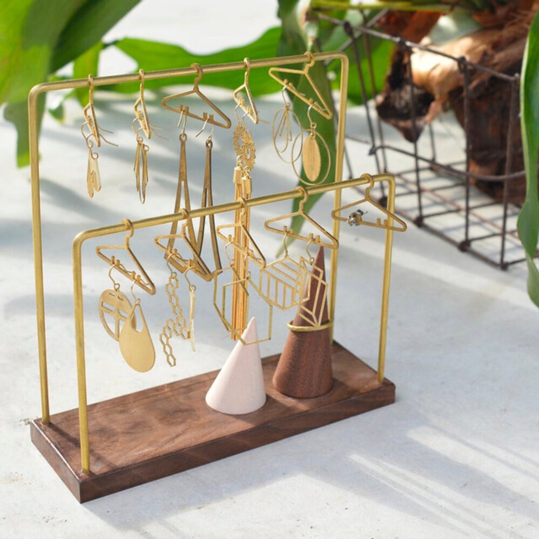 - hanger -  brass type - 收纳用品 - 其他金属 金色