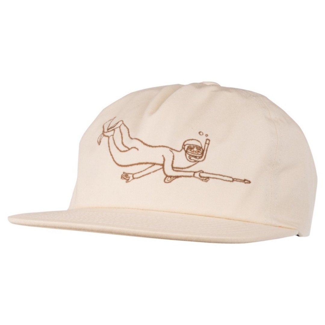 POLER SCUBA STEVE HAT 休闲帽 棒球帽 STEVIE GEE 联名款 米色 - 帽子 - 其他材质 卡其色