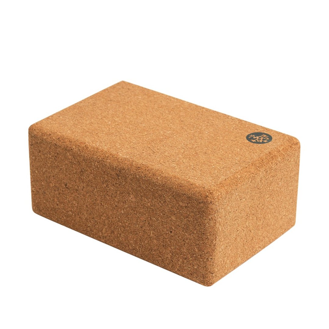 【Manduka】Cork block 软木瑜珈砖 - 80D - 运动/健身用品 - 其他材质 卡其色