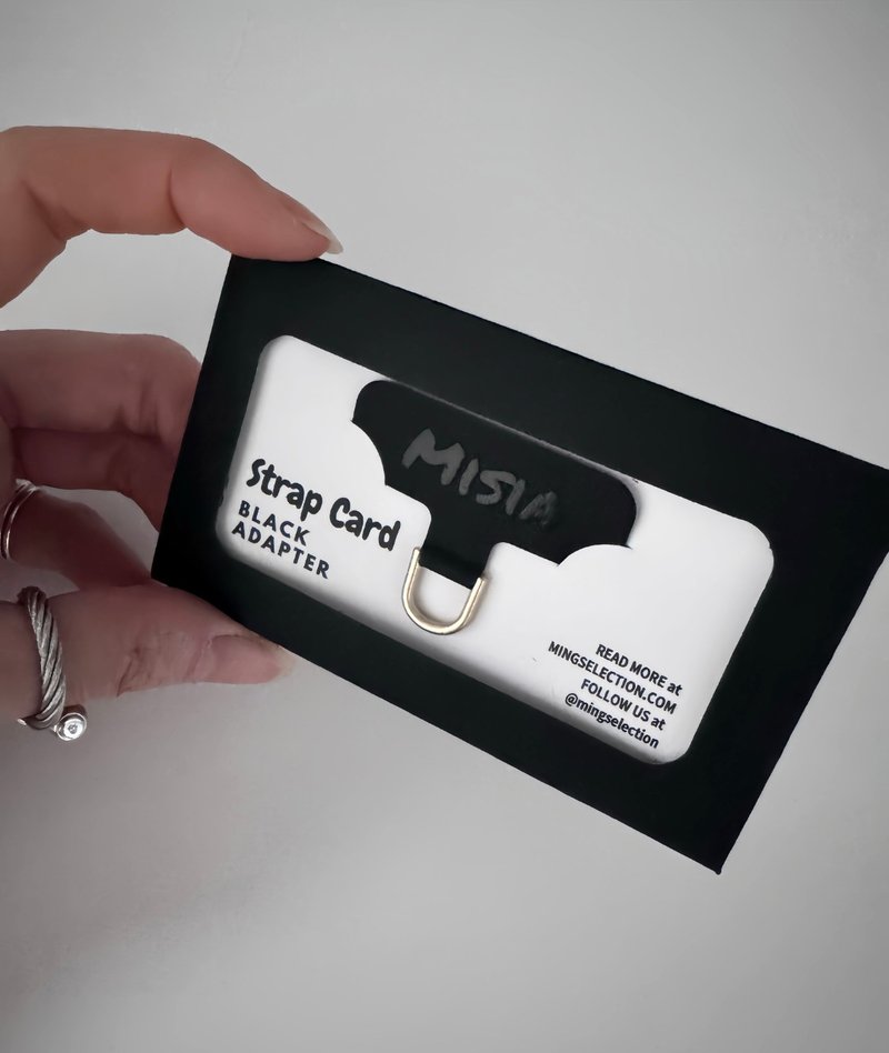 【MISIA】17手机挂绳短夹片 - 挂绳/吊绳 - 尼龙 