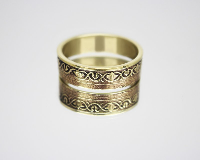 Algeria Coin Ring 50 centimes 1964 coin rings for men coin rings for women - 戒指 - 其他金属 