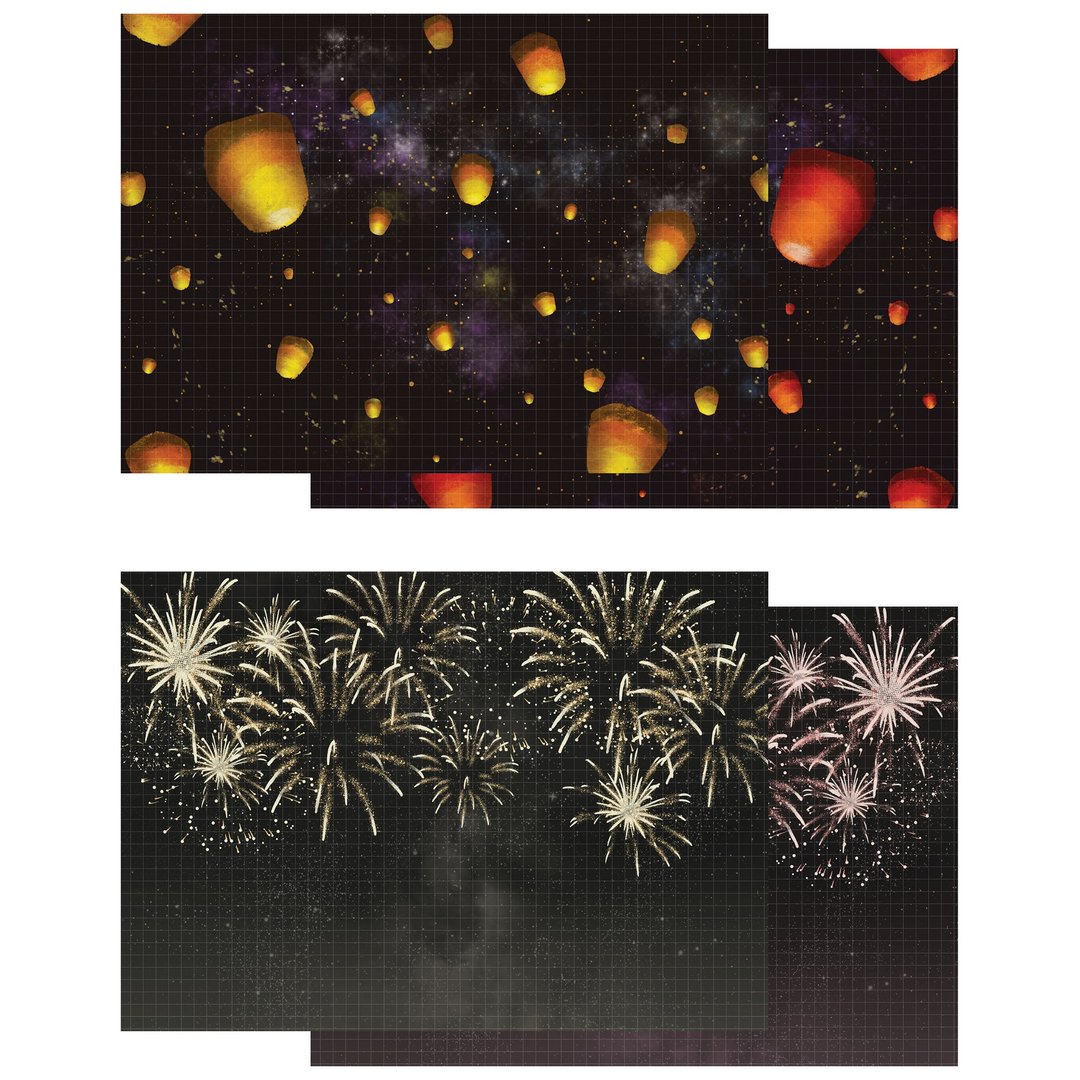 Festivals 100 sheets A4 Double Sided design paper (soranhan haru) - 包装材料 - 纸 