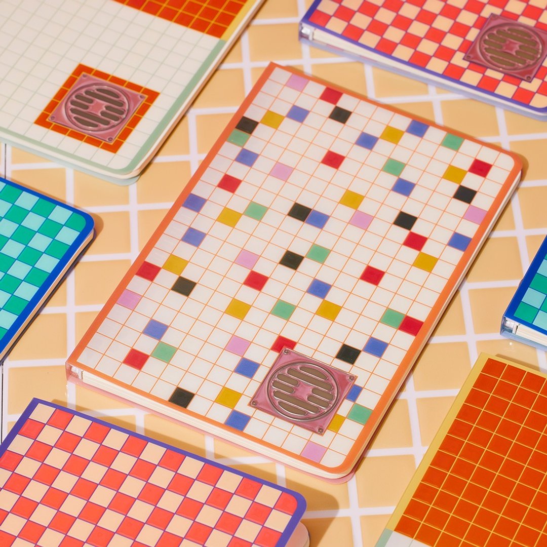 川水木日一 |  Tiles 活页 笔记本 - 笔记本/手帐 - 其他材质 多色