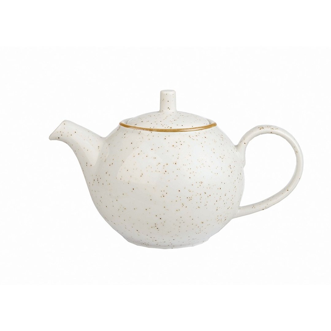 Churchill STONECAST点藏系列-米白色450ml茶壶(15盎司) - 咖啡壶/周边 - 瓷 白色