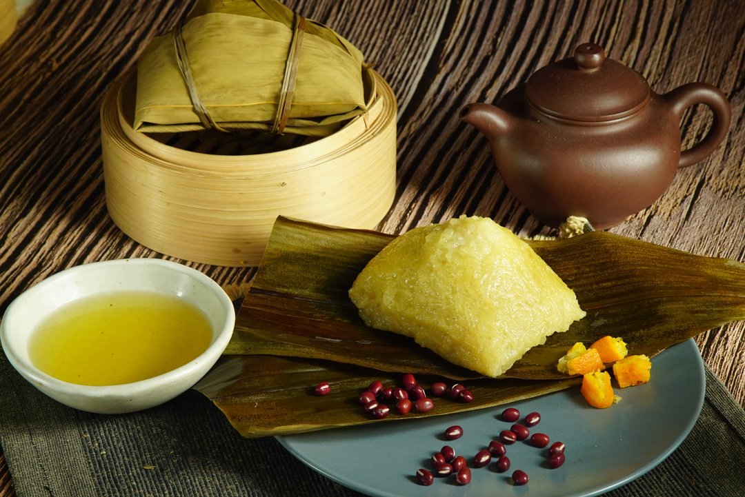 【 门市自取】农家橘子豆沙枧水粽纯素 - 其他 - 其他材质 卡其色