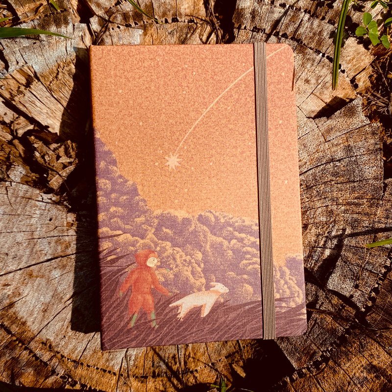 似乎见过你/空白圆角笔记本 - 笔记本/手帐 - 纸 橘色