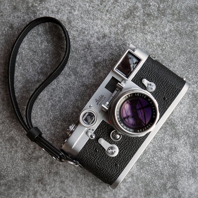 手掌纹 真皮圈环手绳 - 相机背带/脚架 - 真皮 多色