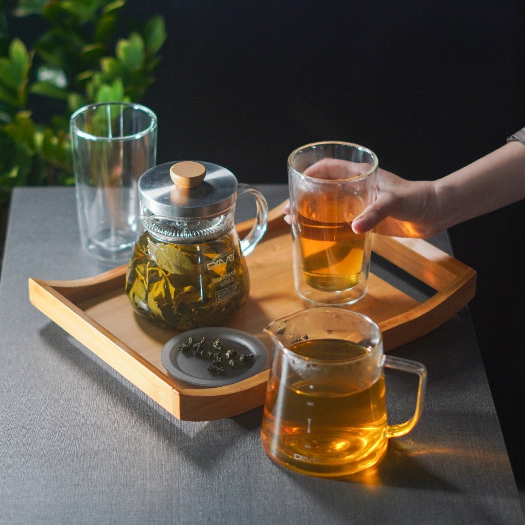 高 CP 值茶壶茶杯、适用各式茶饮丨 Driver 圆满福气两用泡茶壶组 - 茶具/茶杯 - 不锈钢 