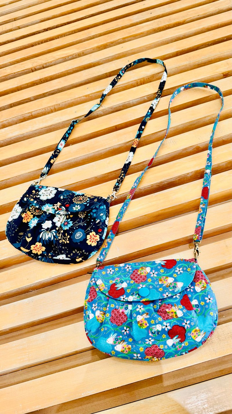 半圆包 - 侧背包/斜挎包 - 棉．麻 