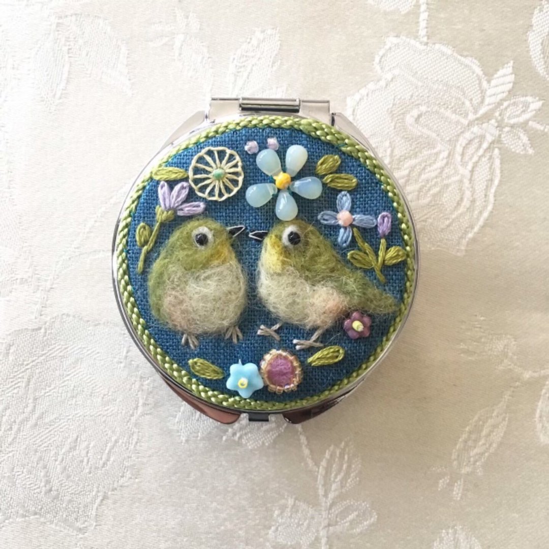 pill case of wildbird, mejiro - 其他 - 棉．麻 蓝色
