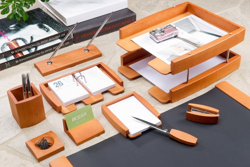【BESTAR】倍航十件式文具组 - 其他家具 - 木头 绿色