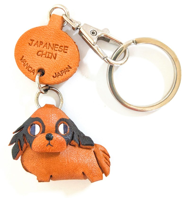 Chin Dog 真皮钥匙圈 牵引绳 手工制作 VANCA - 钥匙链/钥匙包 - 真皮 