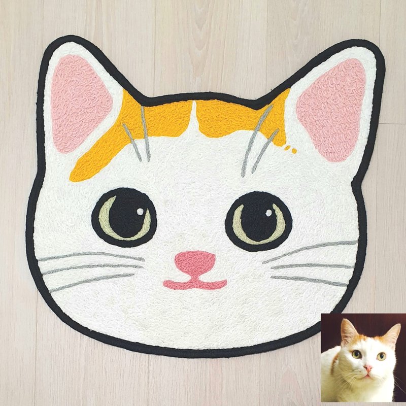 定制毛线地毯60cm(简约画风) - 摆饰 - 棉．麻 多色