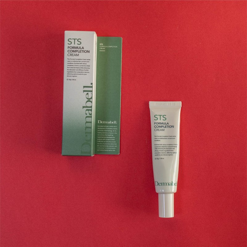 Dermabell STS修护舒缓面霜 赠圣诞限定 纪念版轻旅收纳袋 - 精华液/安瓶 - 其他材质 