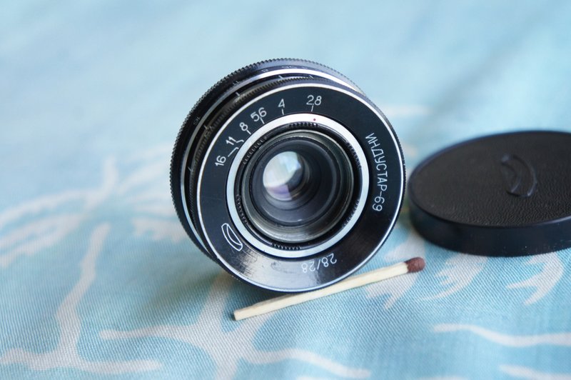 INDUSTAR-69 28mm F/2.8 M39 镜头，适用于 CHAIKA 相机 - 相机 - 其他材质 