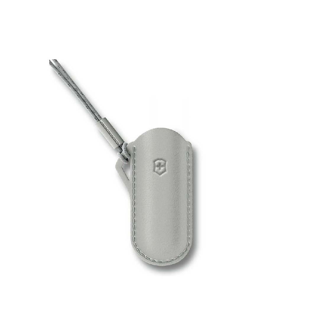 VICTORINOX 瑞士维氏 LeatherCases 质感时尚皮套 银灰 4.0670.31 - 露营用品 - 其他材质 灰色