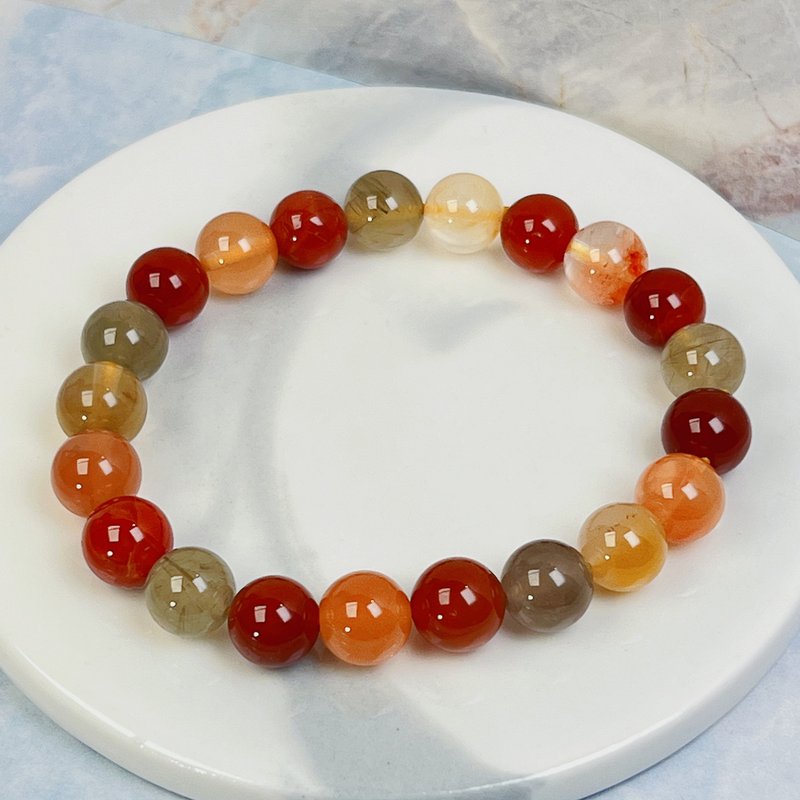 天然兔毛晶手珠 | 天然水晶 | 送礼 - 手链/手环 - 水晶 多色