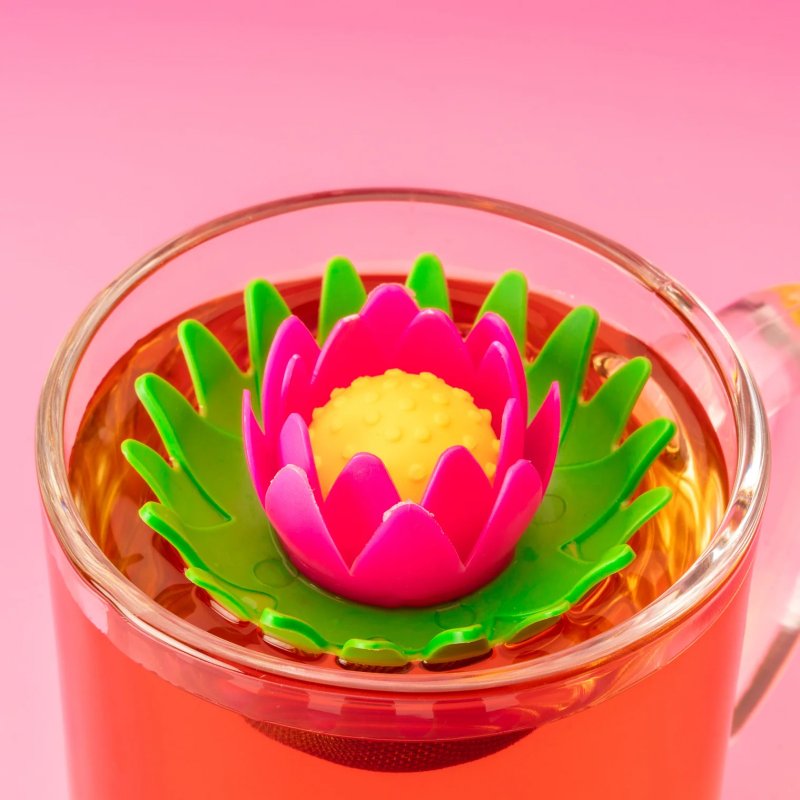 美国 Kikkerland 趣味茶水分离茶漏茶滤 好运莲莲 不锈钢泡茶器 - 茶具/茶杯 - 其他材质 