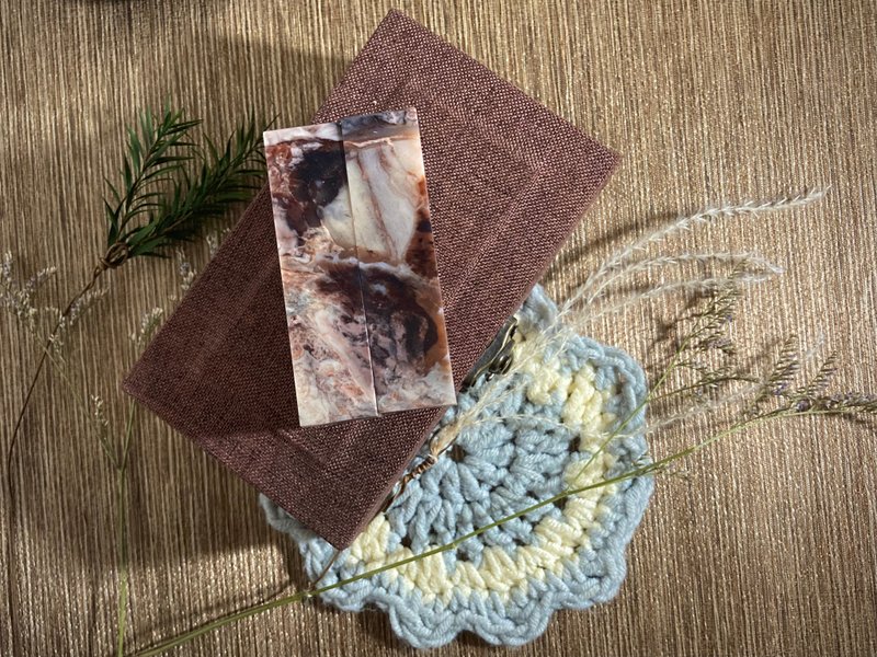 手工刻印定制对章 • 姓名方章 • 泰来石 壹 - 印章/印台 - 石头 紫色