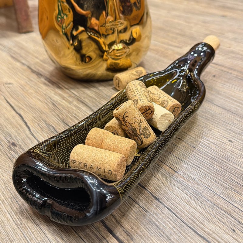 限量 HEADLINE Alexander Valley Cabernet Sauvignon 酒瓶盘 - 收纳用品 - 玻璃 