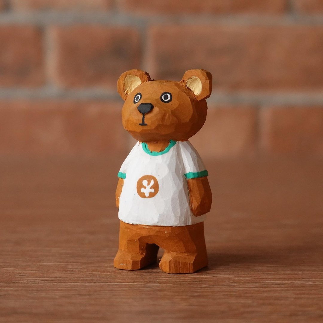 Candy Bear | Coffee Late - 玩偶/公仔 - 木头 咖啡色
