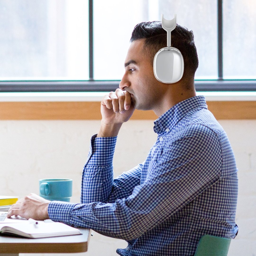 AirPods Max 全包透色TPU 防摔防刮 耳机保护套 - 耳机收纳 - 塑料 白色