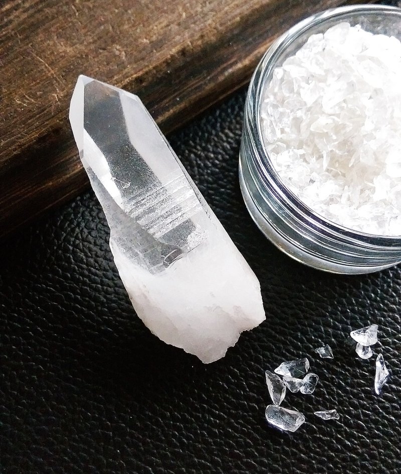 Lemurian Quartz 巴西产地 雷姆利亚水晶 白水晶 天然矿石 原矿 - 摆饰 - 其他材质 