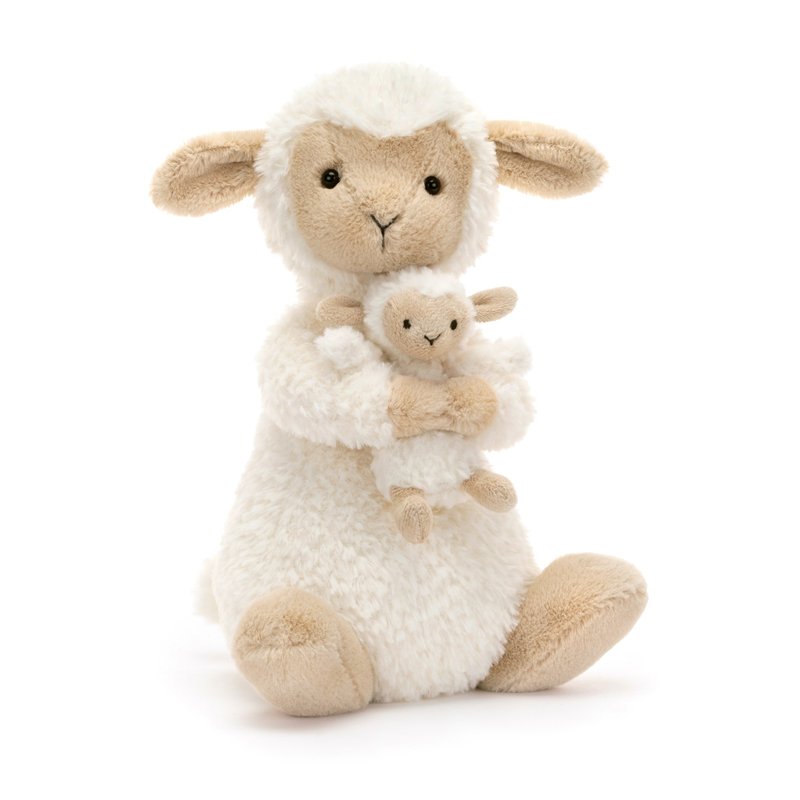 Huddles Sheep 抱抱羊咩咩 24cm - 玩偶/公仔 - 聚酯纤维 白色
