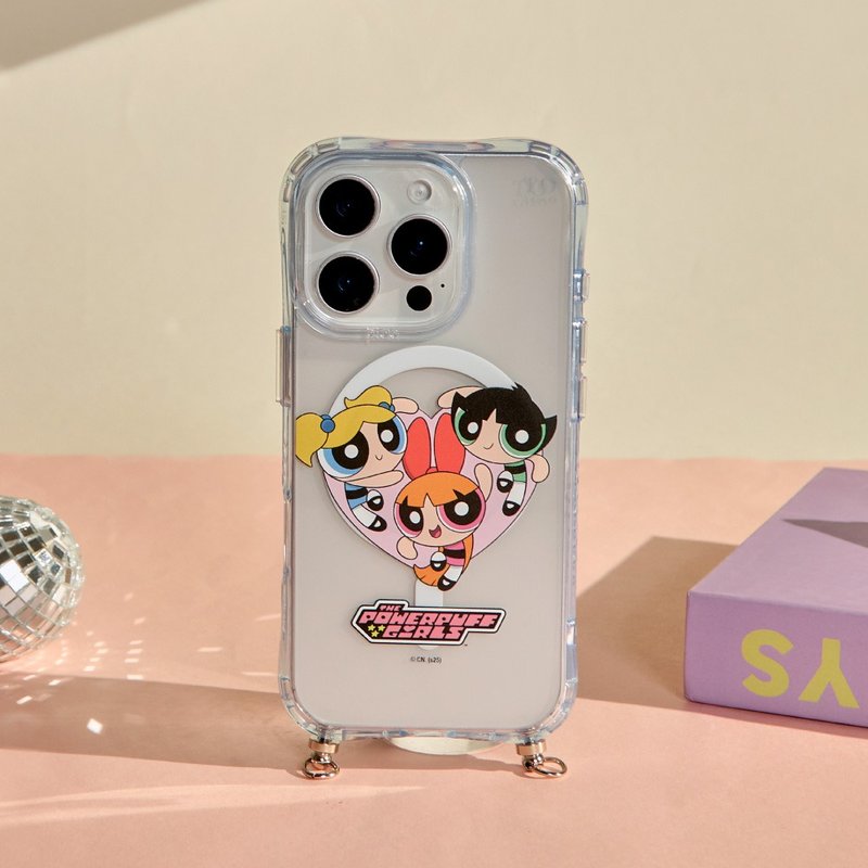 飞天小女警爱的守护冰川抗黄防摔MagSafe iPhone绳挂手机壳 - 手机壳/手机套 - 塑料 多色