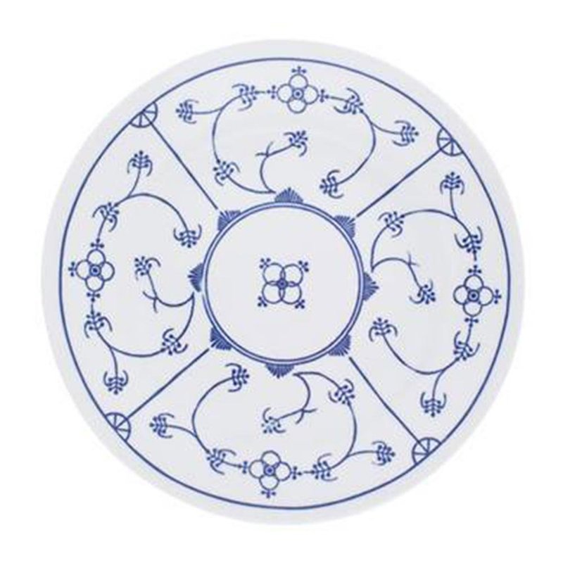 BLAU SAKS系列- 23.5 cm餐盘 - 盘子/餐盘/盘架 - 瓷 蓝色